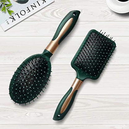 Scalp Massage Hairbrush & Detangling Comb