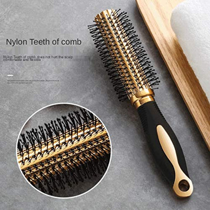 Gold-Plated Scalp Massage Hairbrush