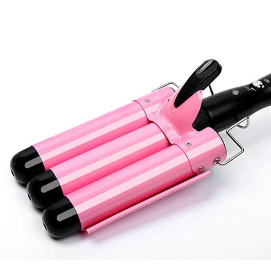 3-Barrel Ceramic Hair Curler