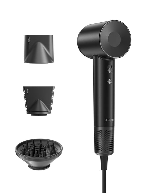High-Speed Ionic Hair Dryer with Magnetic Nozzle