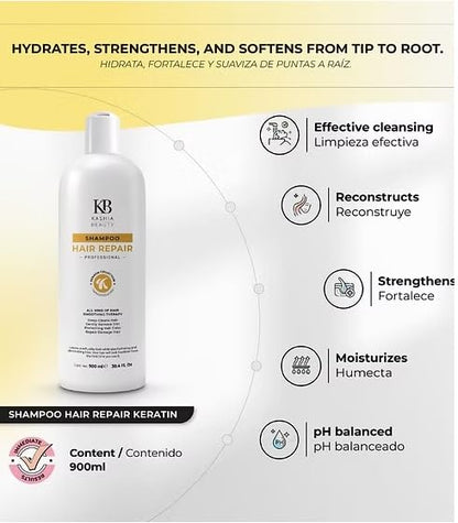 Keratin Hair Repair & Nourishing Care Set