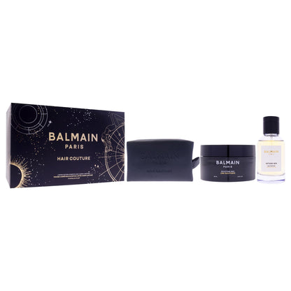 Men's Hair Care & Styling Kit with Pouch