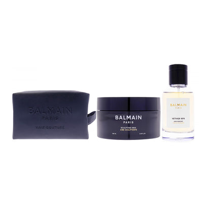 Men's Hair Care & Styling Kit with Pouch
