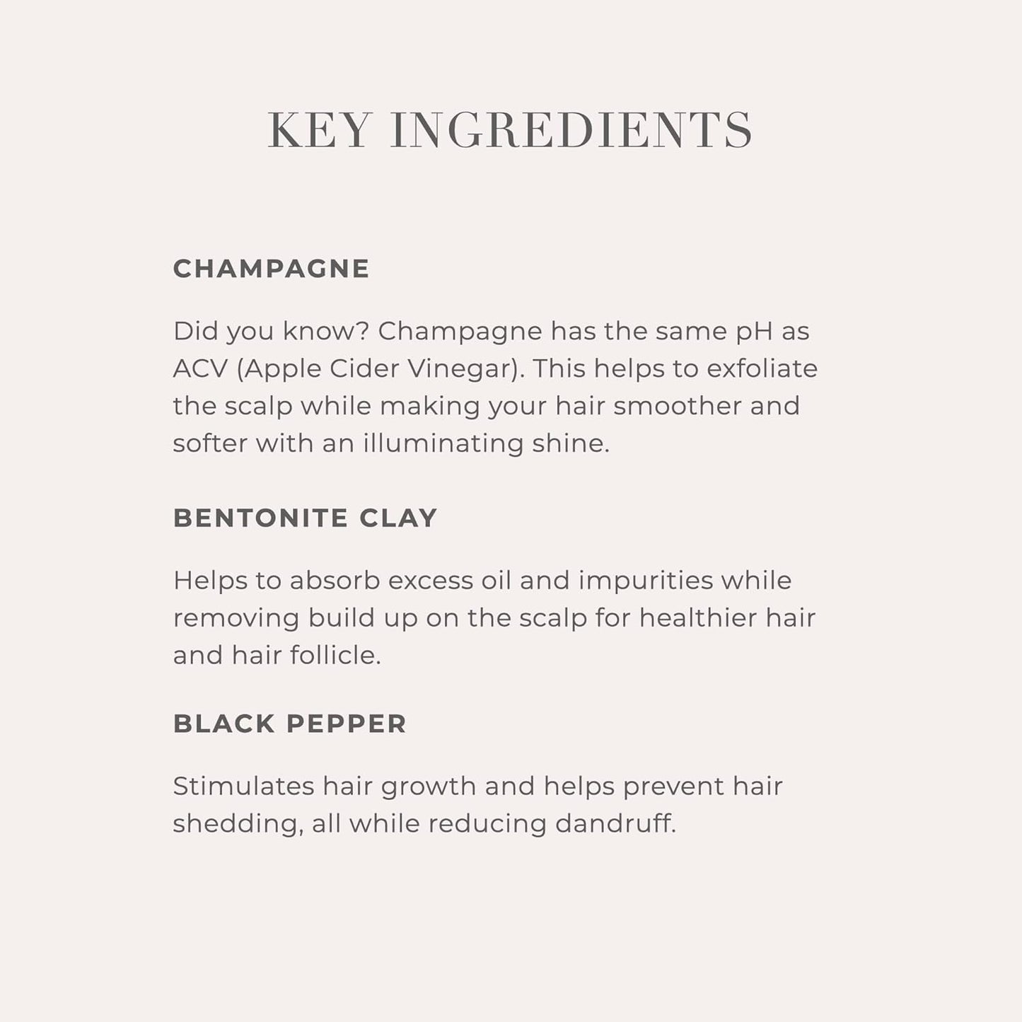 Clarifying Detox Shampoo