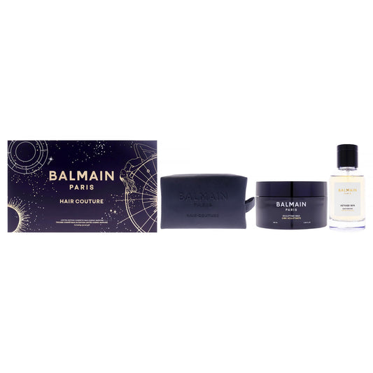 Men's Hair Care & Styling Kit with Pouch