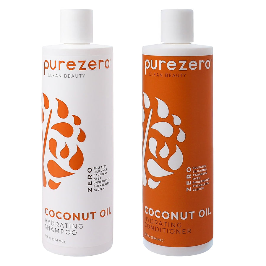 Coconut Oil Hydrating Shampoo & Conditioner Set