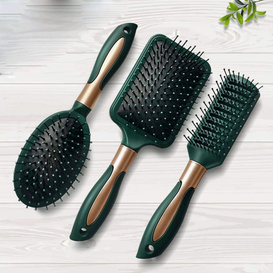 Scalp Massage Hairbrush & Detangling Comb