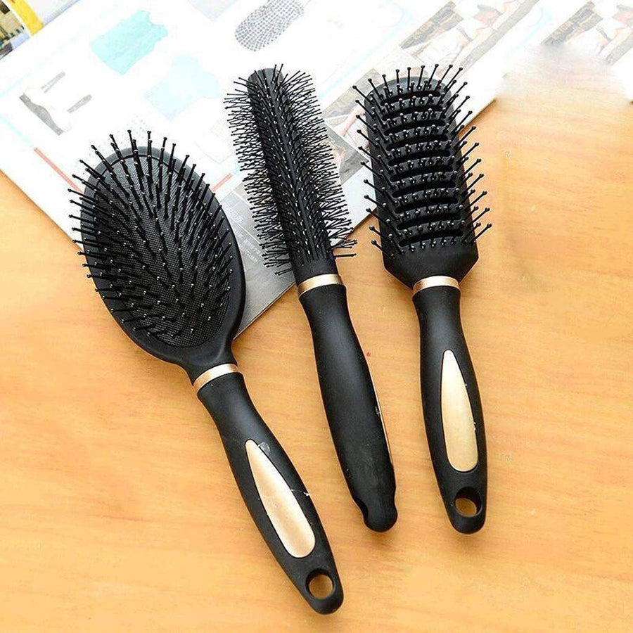 Scalp Massage Hairbrush & Detangling Comb