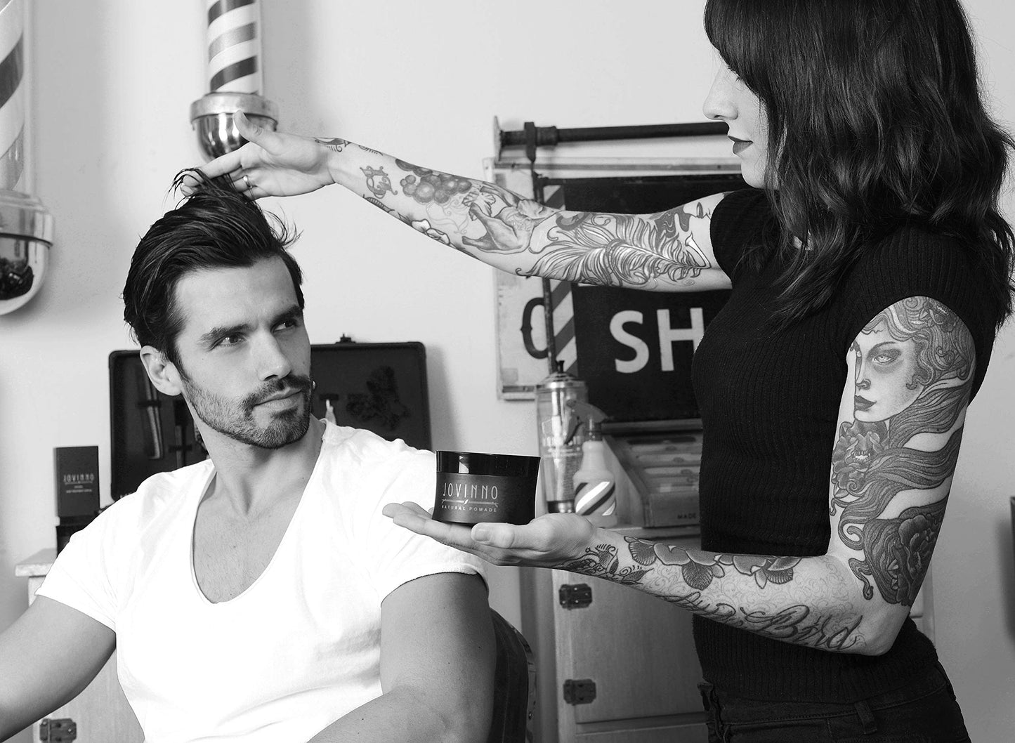 Volumizing Hair Styling Pomade