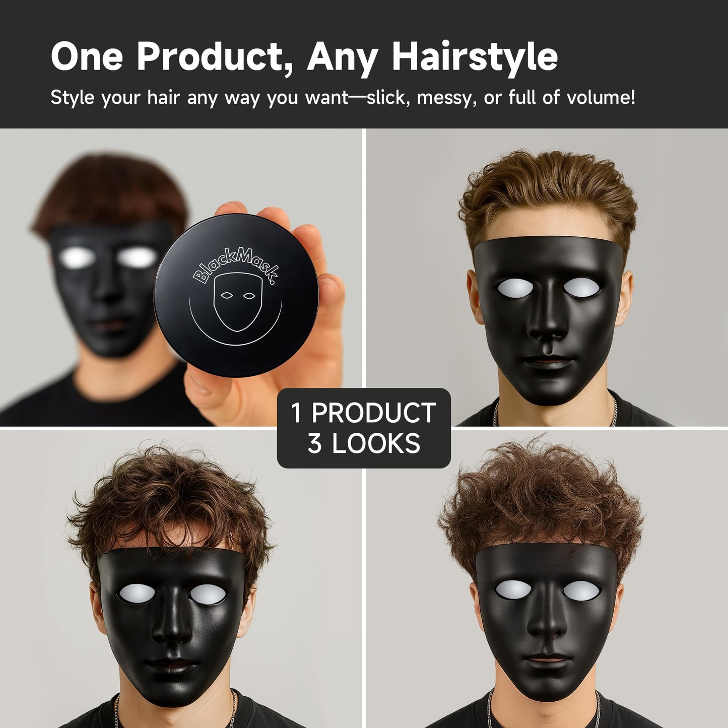 Matte Hair Styling Clay
